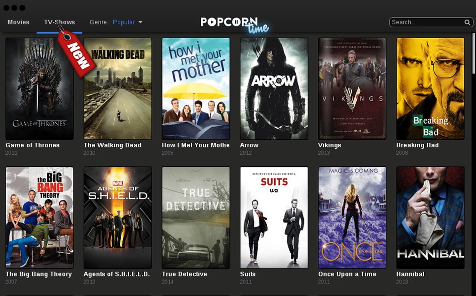popcorn time download for mac