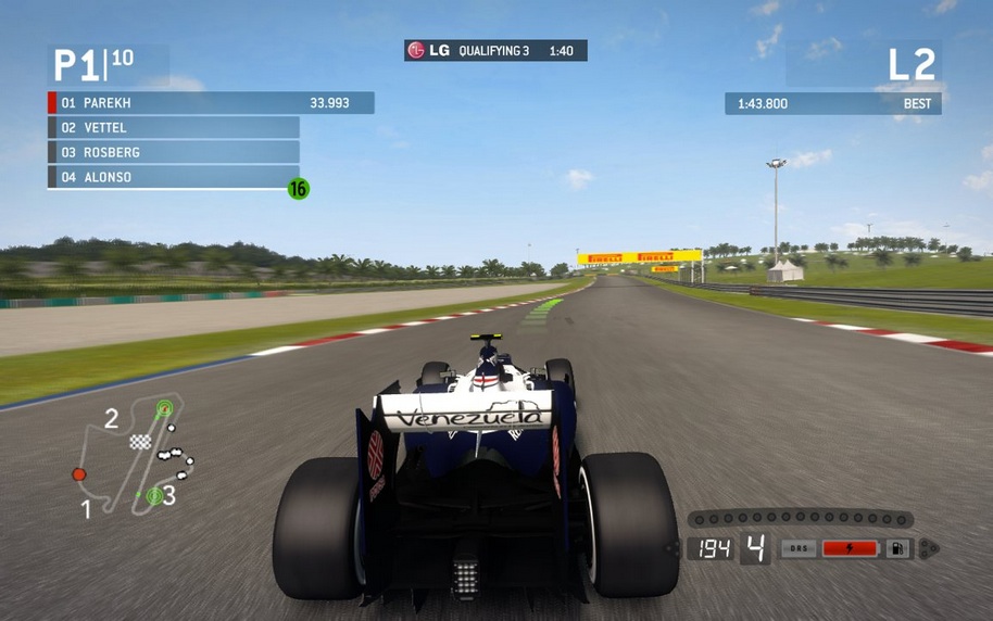 F1 2013 1.0 : Gameplay Window