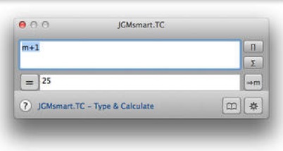 JGMsmart.TC 1.5 : Main window