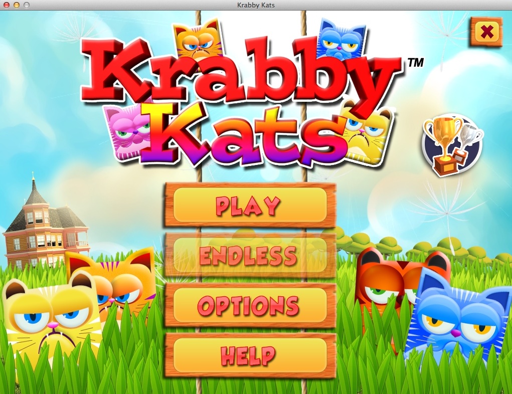 Krabby Kats 1.0 : Main Menu