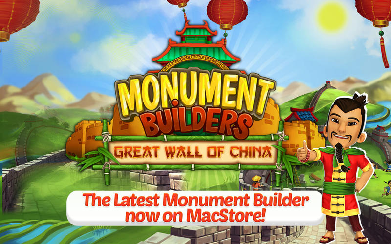 Monument Builders: Great Wall of China : Main Window