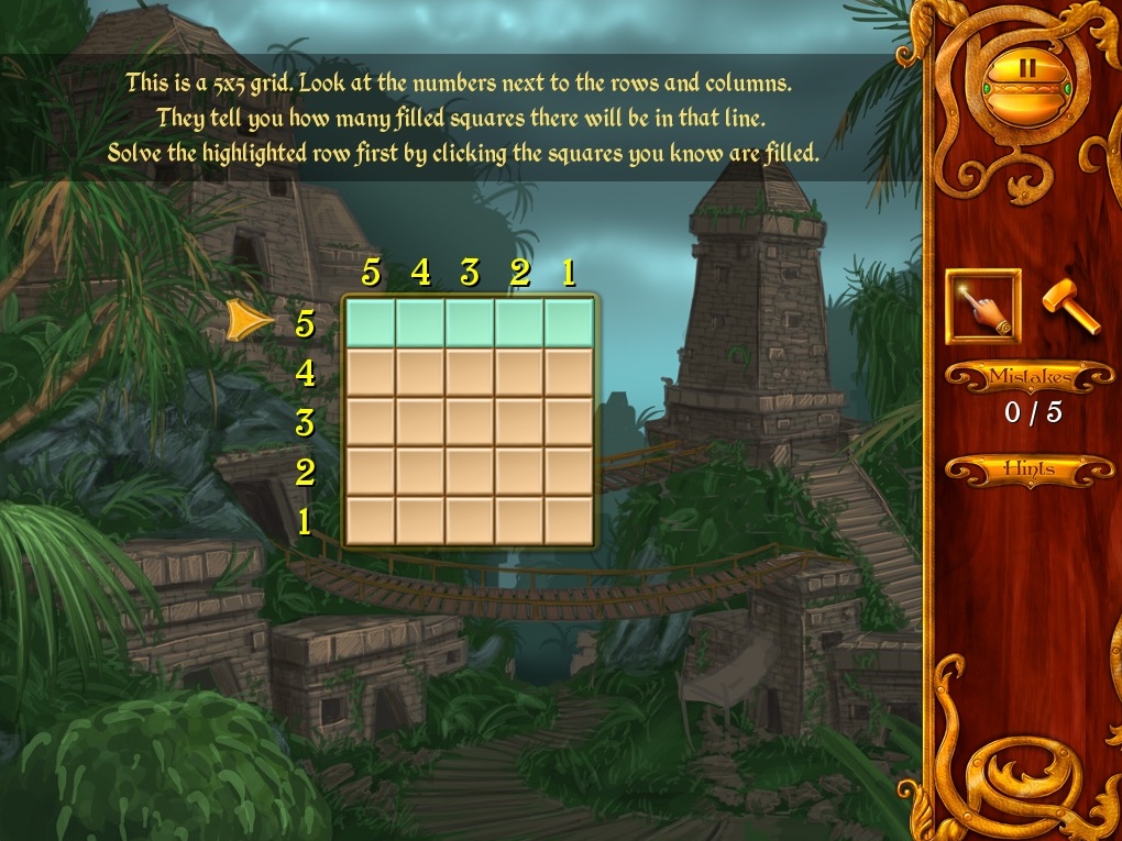 Mystery Riddles : Gameplay Window