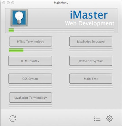 iMaster Web Development 1.1 : Main window