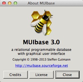MUIbase 3.0 : About Window