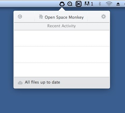 Space Monkey : Main window