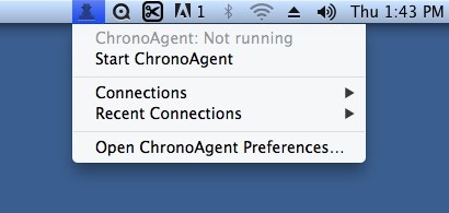 ChronoAgent 1.4 : Main window