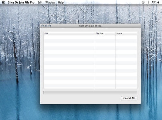 Slice Or Join File Pro 1.0 : Main window