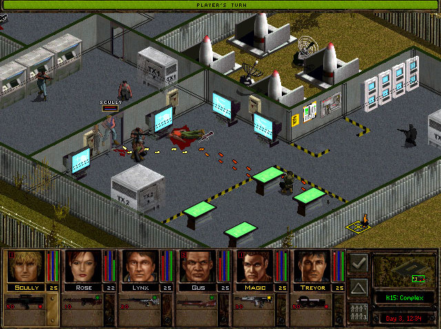 JAGGED ALLIANCE 2: UNFINISHED BUSINESS 1.0 : Gameplay Window