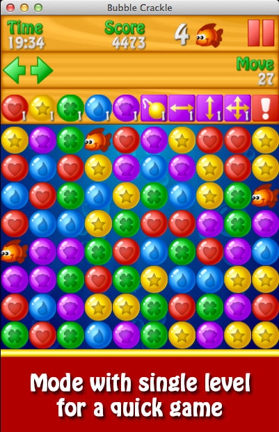 Bubble Crackle Free 1.5 : Gameplay