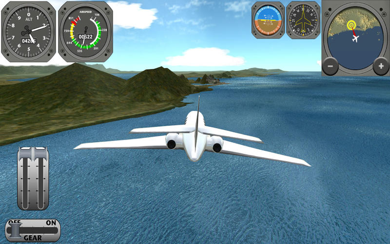 Flight Simulator Xtreme 2.2 : Main window