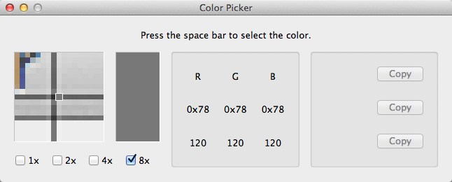 PhotoScape X 1.6 : Color Picker 