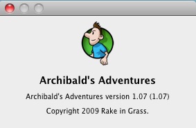 Archibald's Adventures 1.0 : About