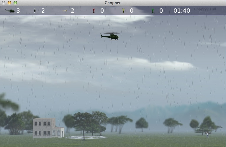 Chopper : Gameplay Window
