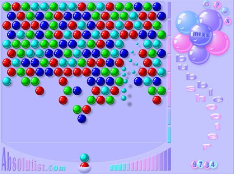 Bubble Shooter Premium (2007), an absolute motherlode of bubbles