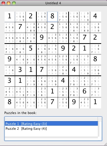 SudokuDan 0.2 : Book of puzzles