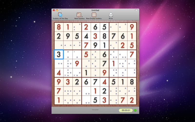 Sudoku - Game for Mac, Windows (PC), Linux - WebCatalog