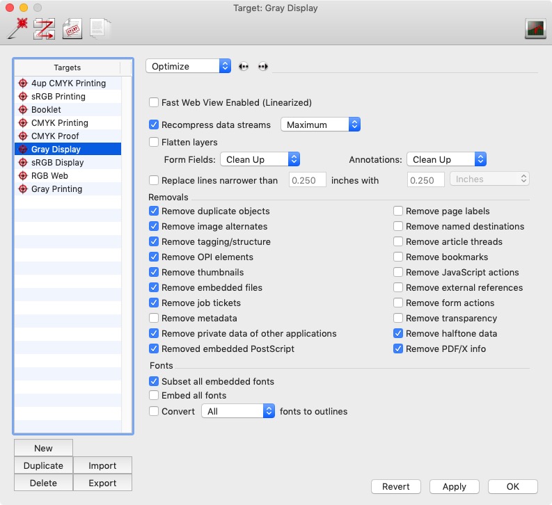 PDF Enhancer 3.9 : Main Screen