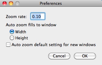 PDFViewer 1.4 : Settings Window