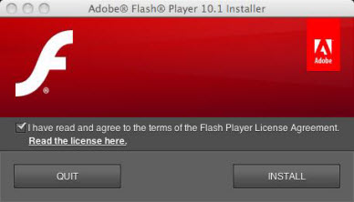 Adobe Flash Player : Install
