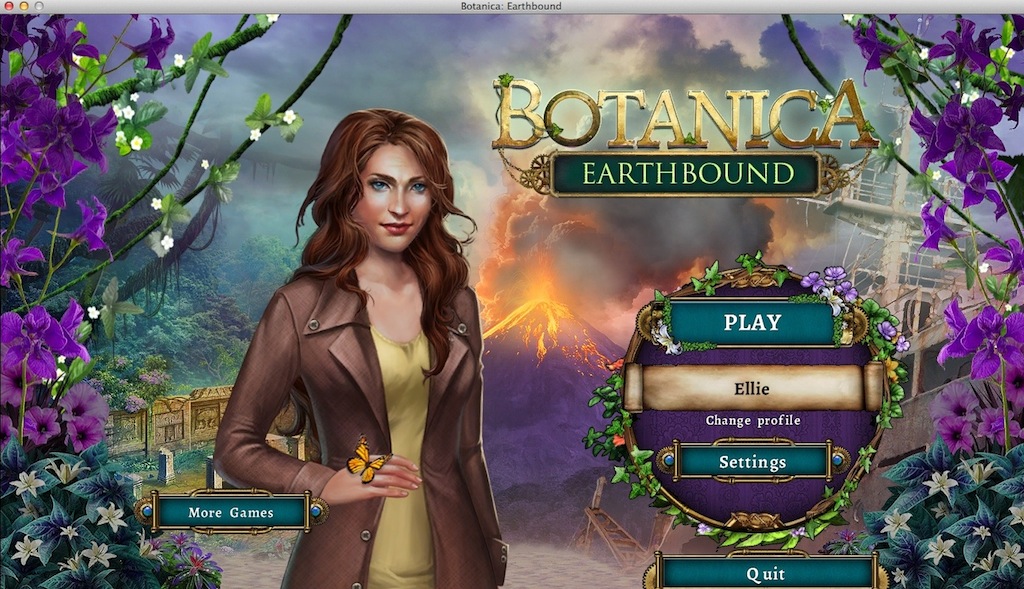 Botanica: Earthbound 2.0 : Main Menu