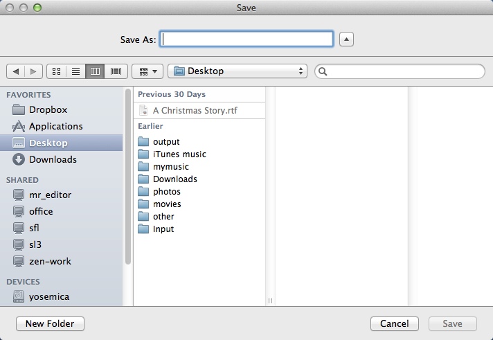 File Camouflage 2.2 : Selecting Destination Folder For The Encrypted File