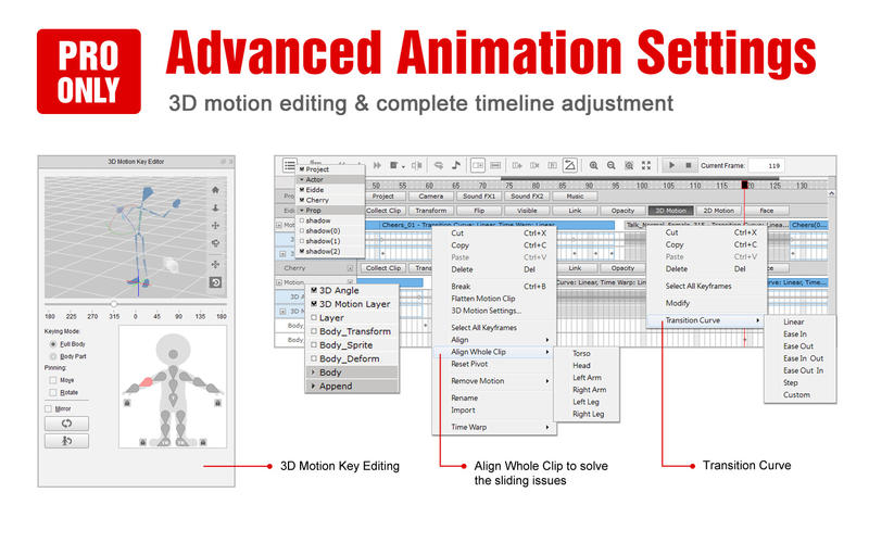 CrazyTalk Animator 2 Pro 2.1 : Main Window