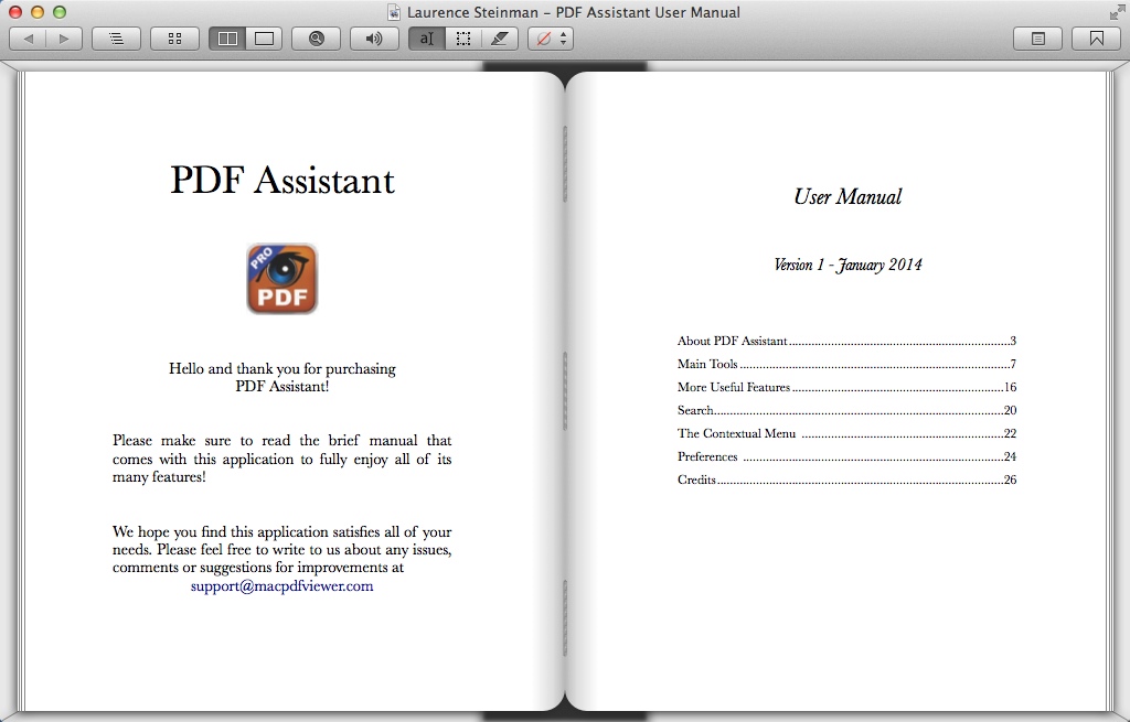 PDF Assistant Pro 1.4 : Help Guide