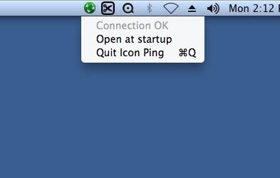 Icon Ping 1.0 : Main window