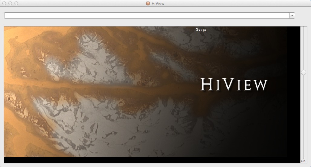 HiView 1.5 : Main window