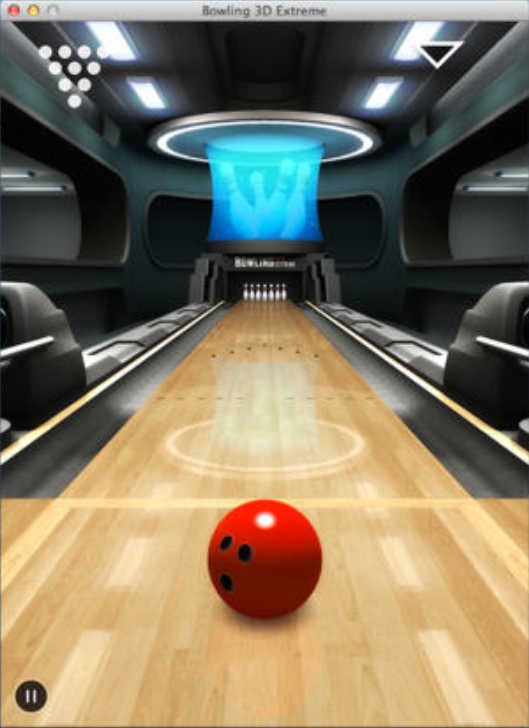 Bowling3DExtreme 1.0 : Main Window