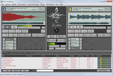 Zulu DJ Software 3.28 : Main Window