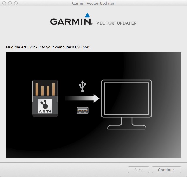 Garmin Vector Updater 3.1 : Main Window