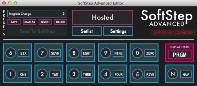 SoftStep Advanced Editor Window