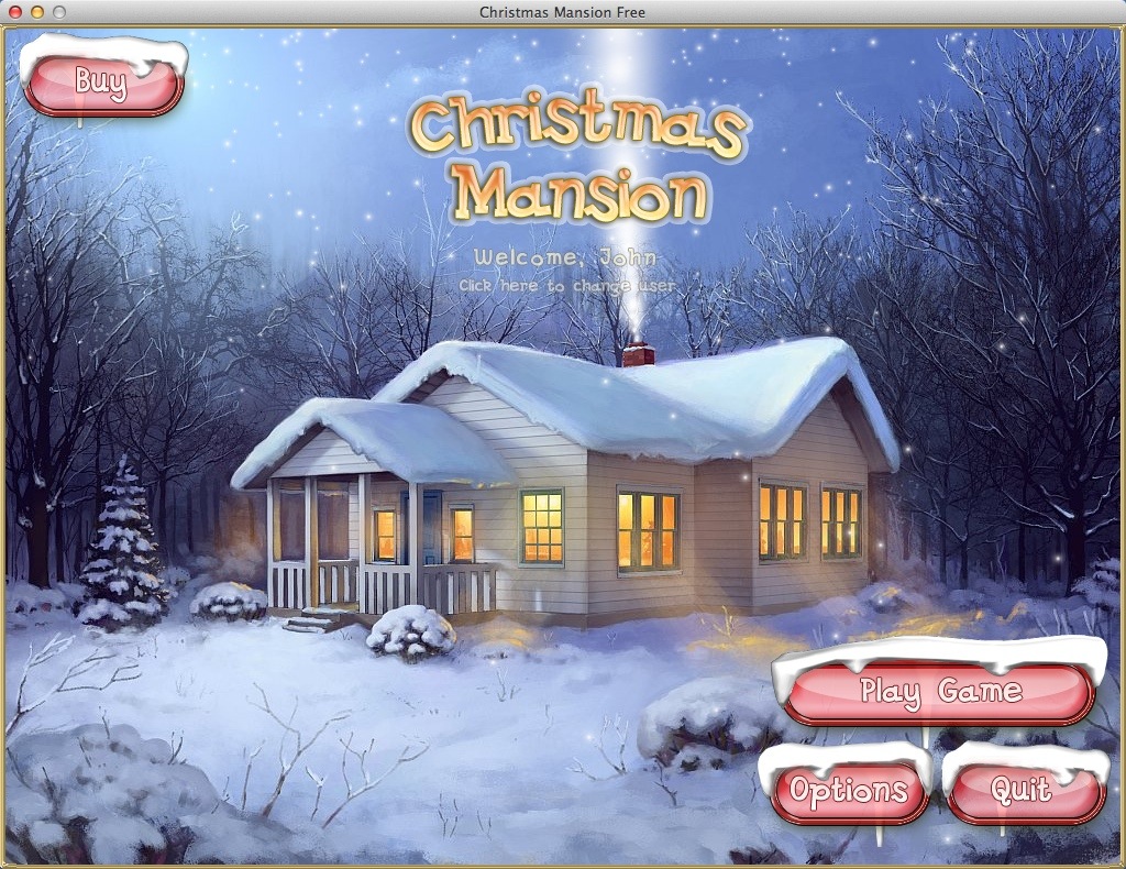 Christmas Mansion 1.1 : Main Menu