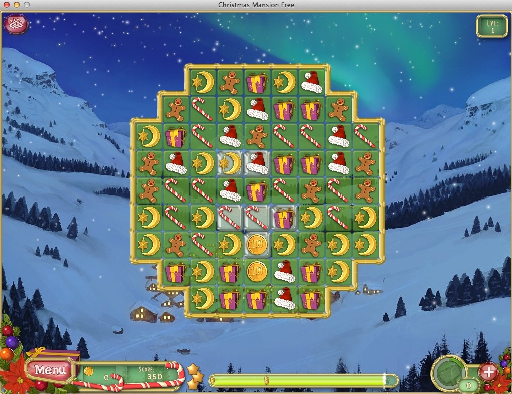 Christmas Mansion 1.1 : Gameplay Window