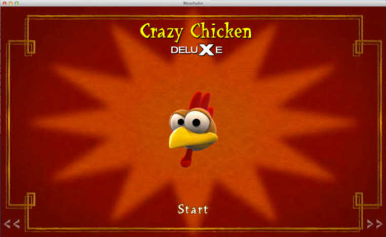 Crazy Chicken 2.6 : Main Window