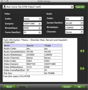 Configuring Advanced Output Settings