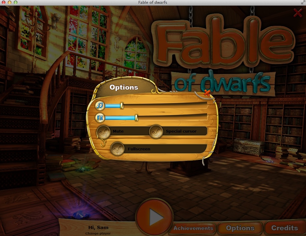 Fable of Dwarfs 2.0 : Game Options