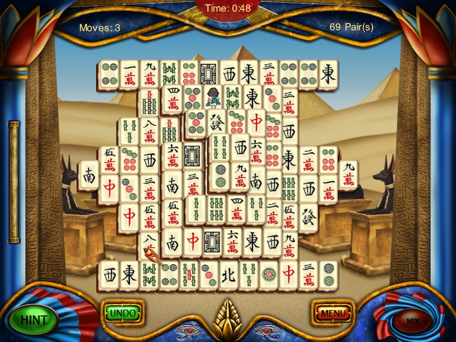 Art Mahjongg Egypt 2.0 : Gameplay Window