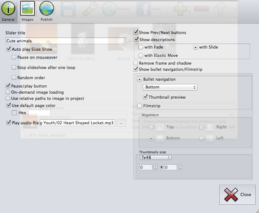 WOW Slider 5.6 : Configuring Slideshow Settings