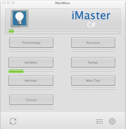 iMaster C# 1.0 : Main window