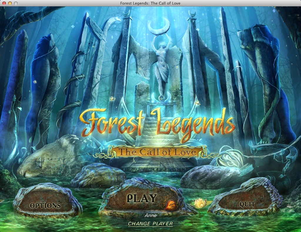 Forest Legends: The Call of Love 2.0 : Main Menu