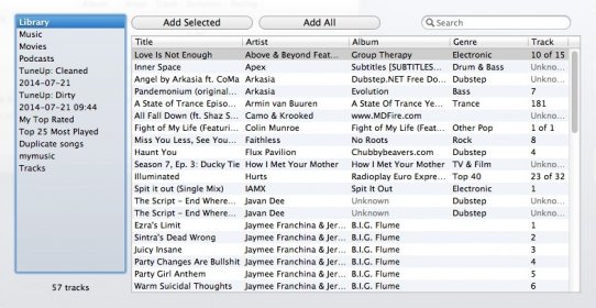 Importing Music From iTunes Library