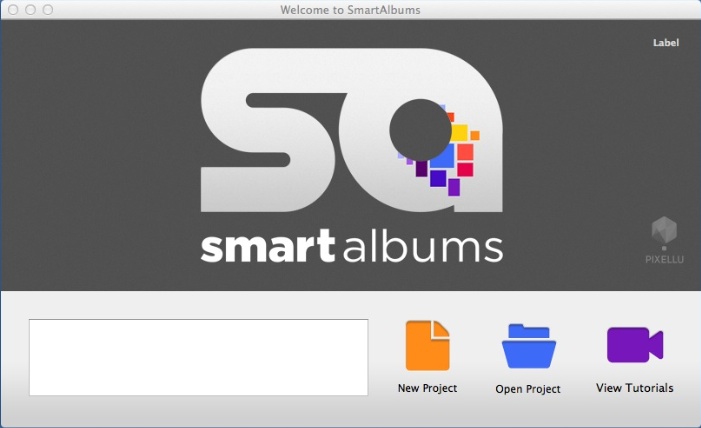 SmartAlbums 1.1 : Main Menu Window