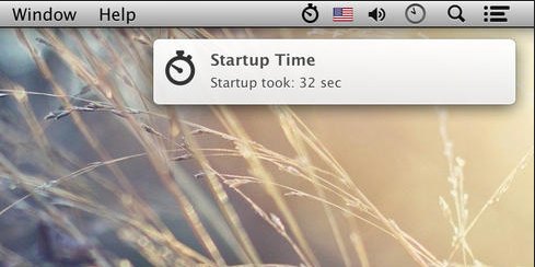 StartupTime 1.0 : Main window