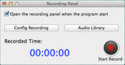 Audio-Recorder 2.0 : Main Window