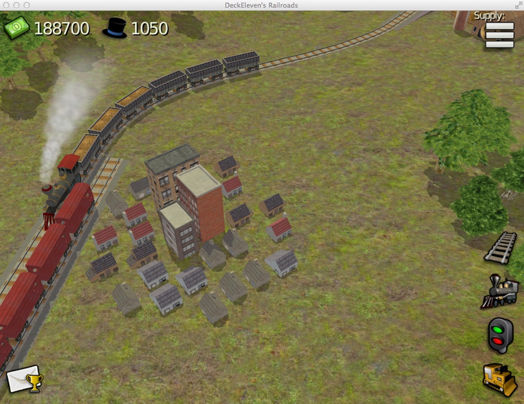 DeckEleven's Railroads : Gameplay Window