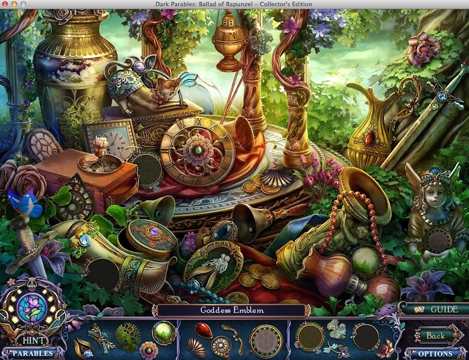 Dark Parables: Ballad of Rapunzel Collector's Edition 2.0 : Completing Hidden Object Mini-Game