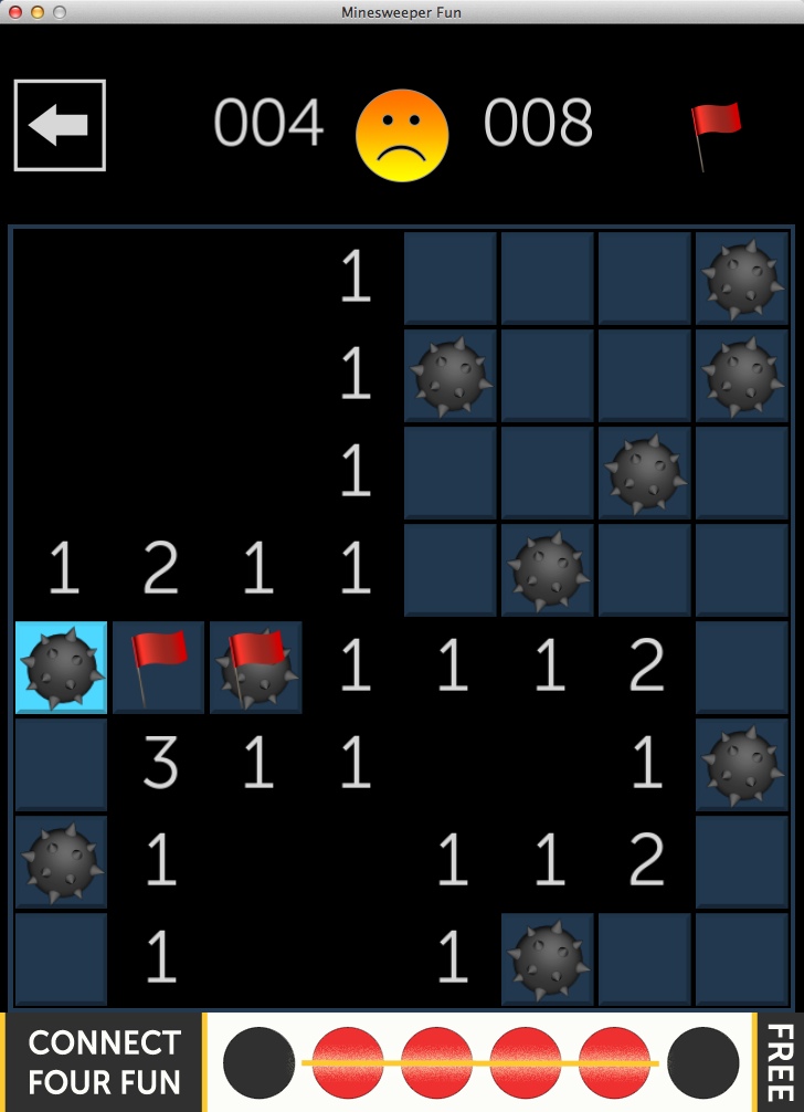Minesweeper Fun 1.1 : Game Over Window