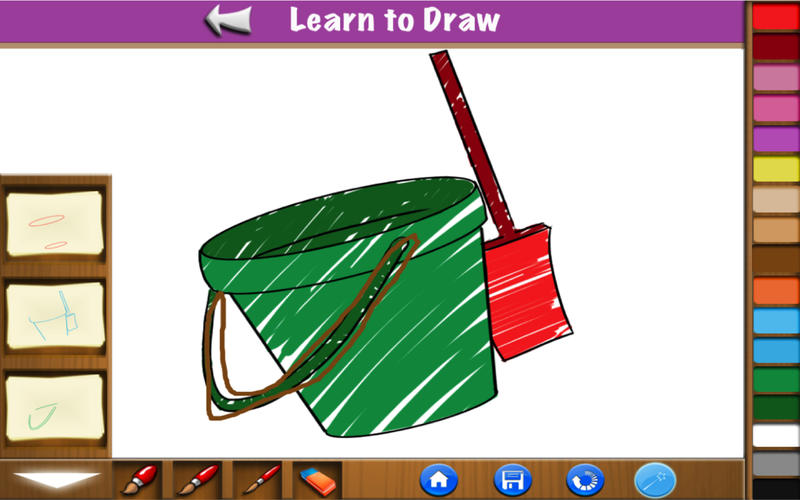 Learn to Draw - Objects 1.0 : Main window